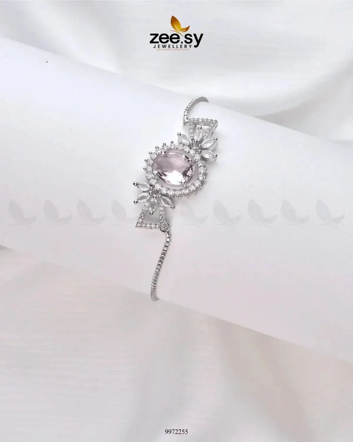 Malachite Bracelets Crsytal pink Bracelet - Zeesy Jewellery Pakistan