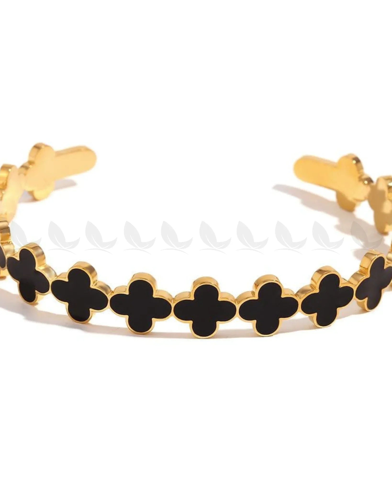 Crux Bracelet Golden Black Bracelet - Zeesy Jewellery Pakistan | Premium Artificial & Imitation Jewellery