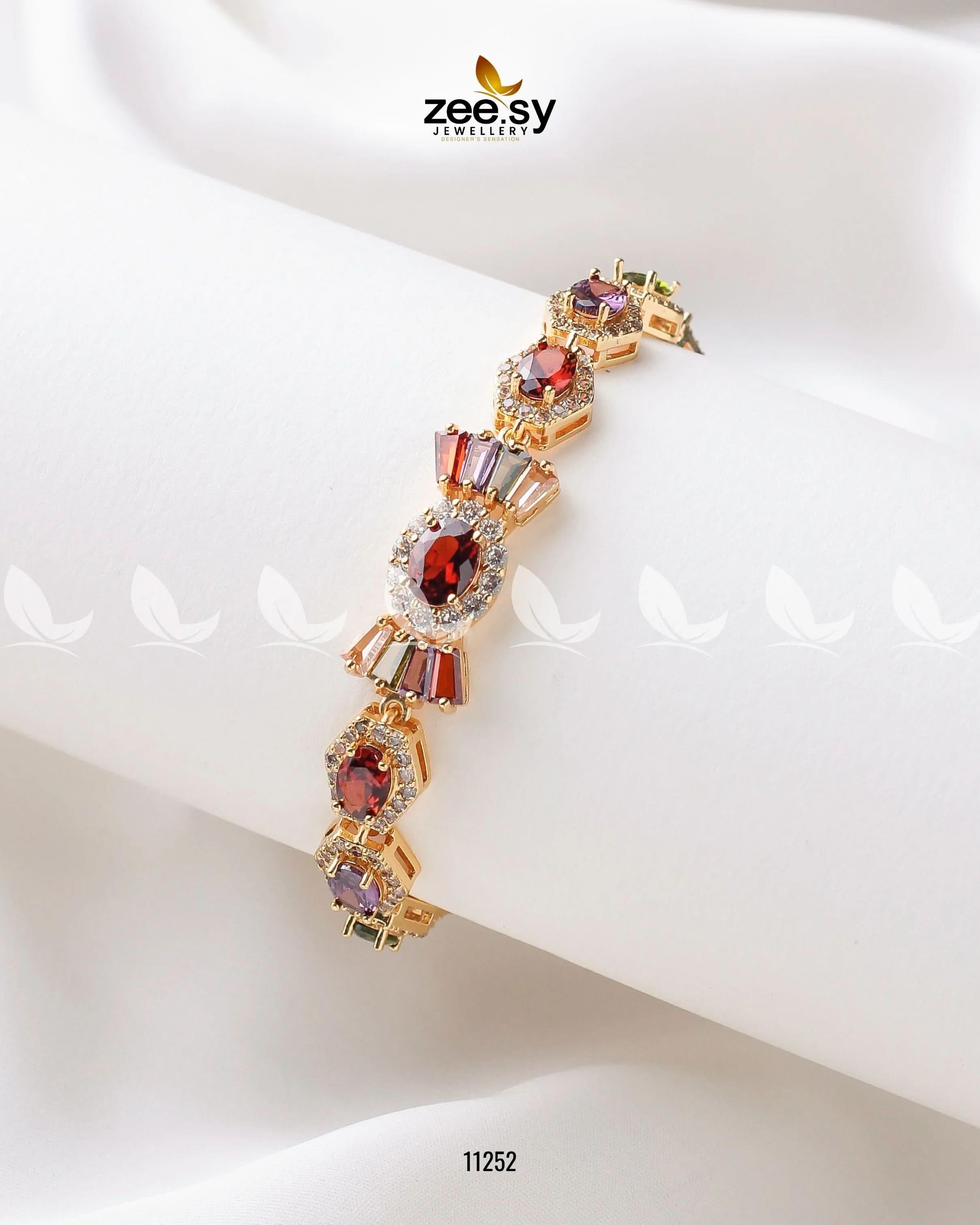 Mogra Bracelets Golden Multi Bracelet - Zeesy Jewellery Pakistan | Premium Artificial & Imitation Jewellery