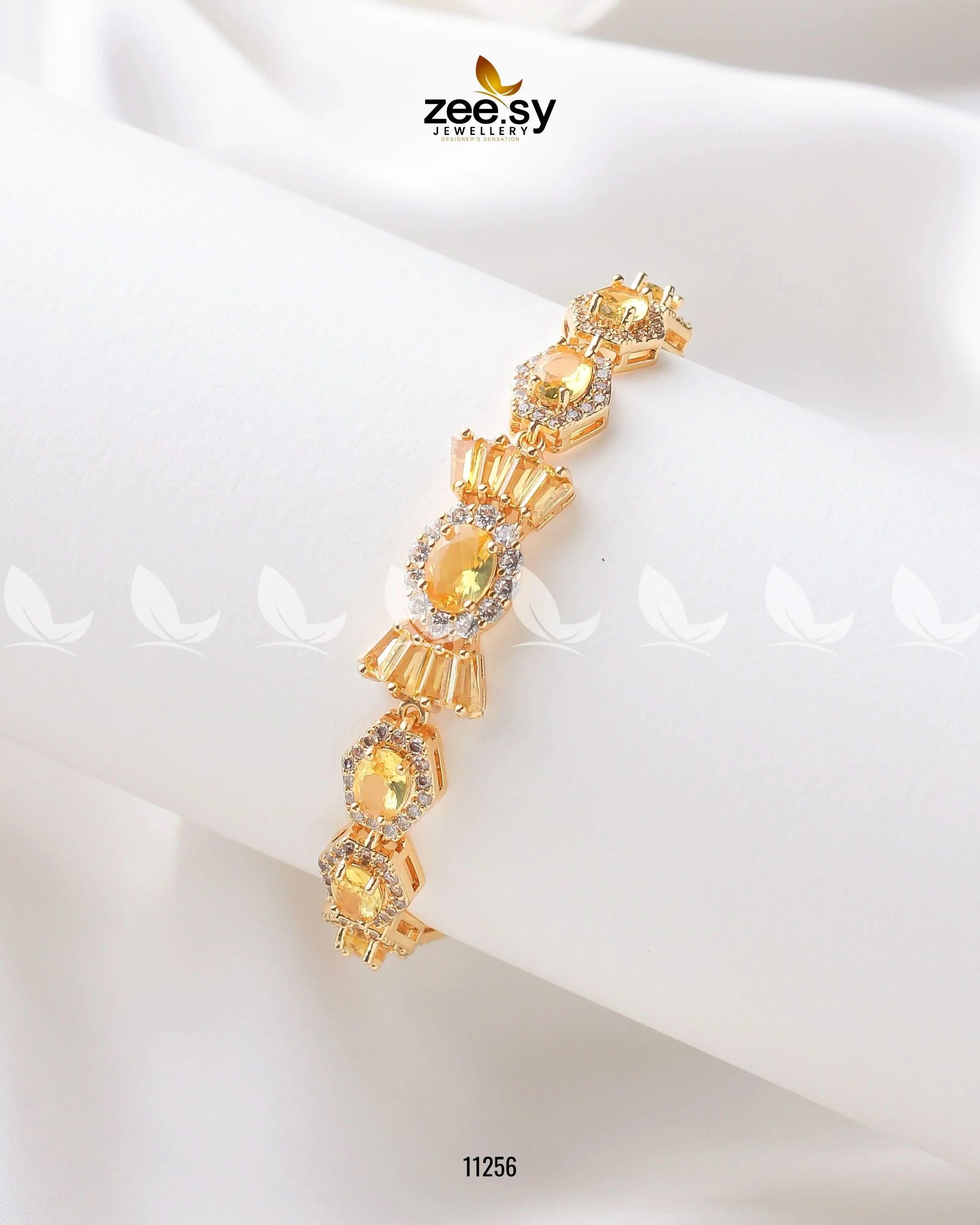 Mogra Bracelets Golden Yellow Bracelet - Zeesy Jewellery Pakistan | Premium Artificial & Imitation Jewellery