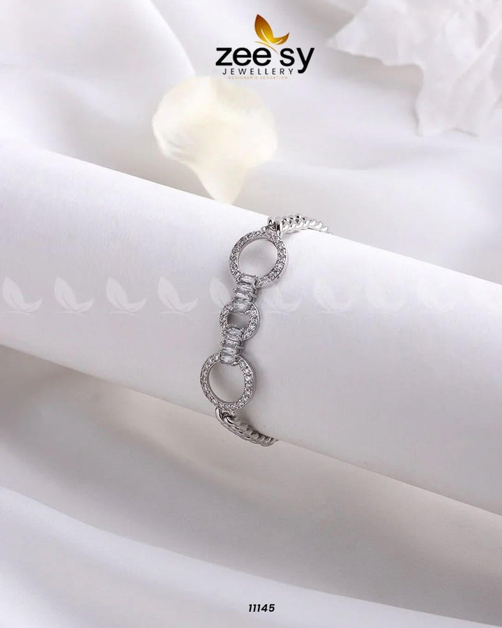 Cascaade Bracelet Silver Bracelet - Zeesy Jewellery Pakistan | Premium Artificial & Imitation Jewellery