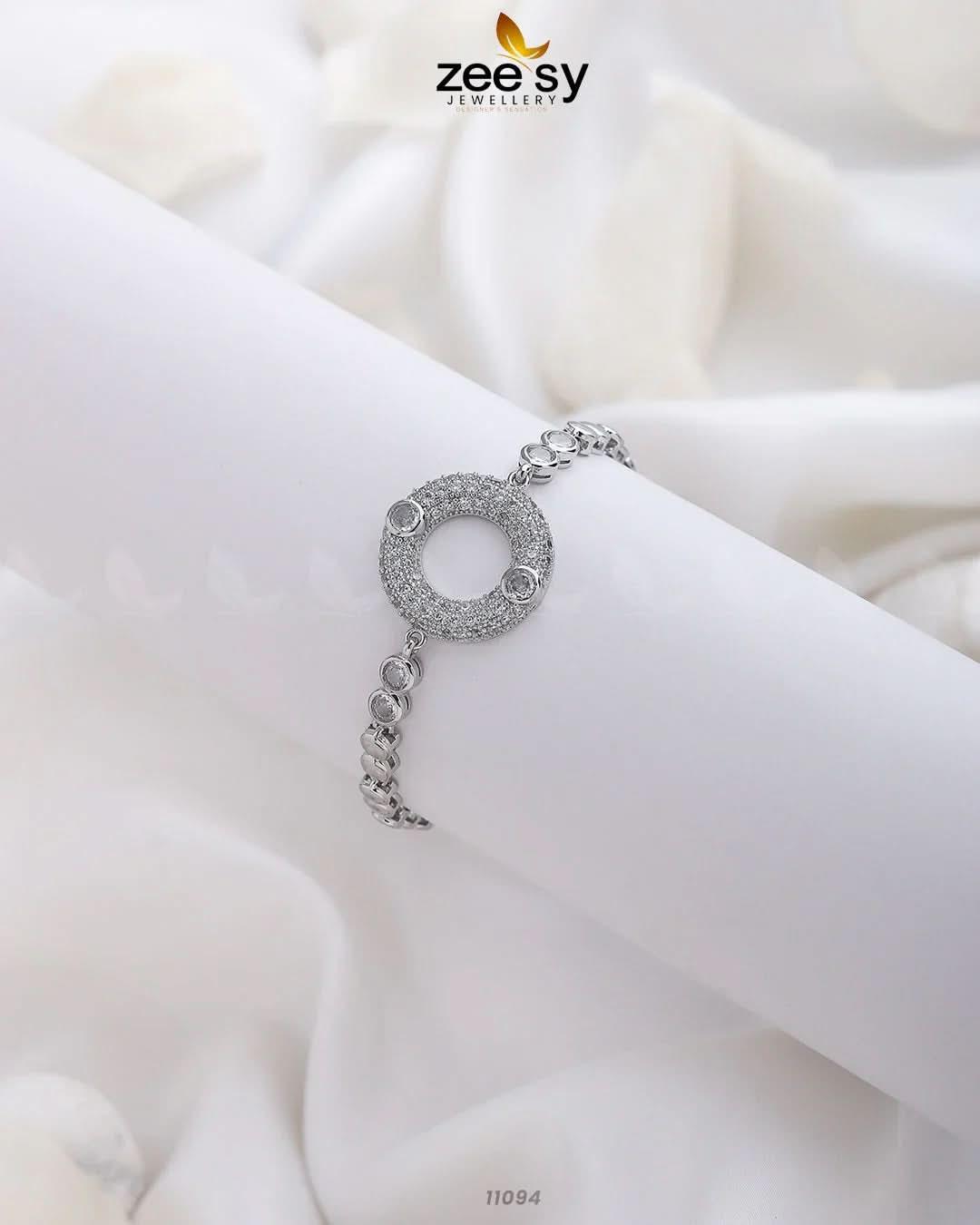 Ciambelle Bracelet Silver Bracelet - Zeesy Jewellery Pakistan | Premium Artificial & Imitation Jewellery