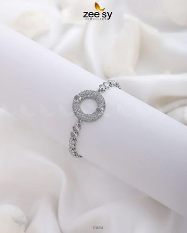 Ciambelle Bracelet Silver Bracelet - Zeesy Jewellery Pakistan | Premium Artificial & Imitation Jewellery