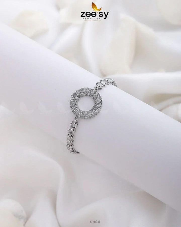 Ciambelle Bracelet Silver Bracelet - Zeesy Jewellery Pakistan | Premium Artificial & Imitation Jewellery