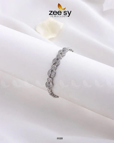 Strand Bracelets Silver Bracelet - Zeesy Jewellery Pakistan | Premium Artificial & Imitation Jewellery