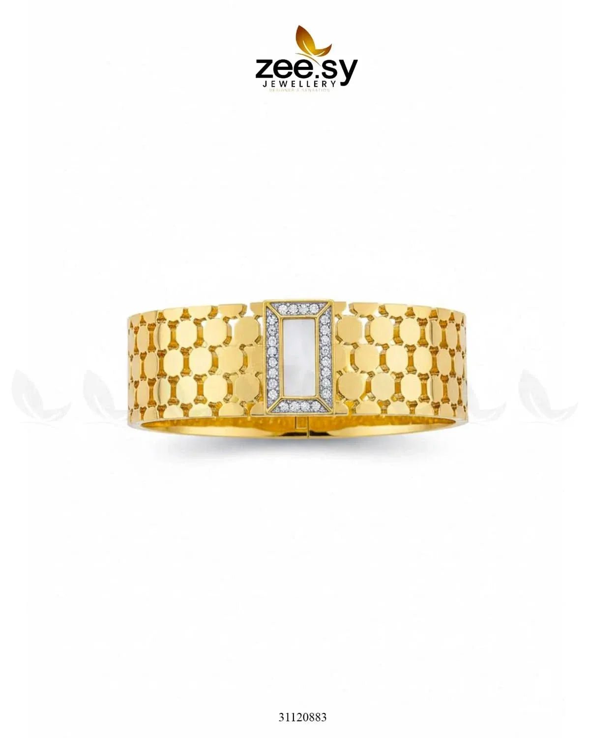 Oval Link Statement Bracelet Bracelet - Zeesy Jewellery Pakistan | Premium Artificial & Imitation Jewellery