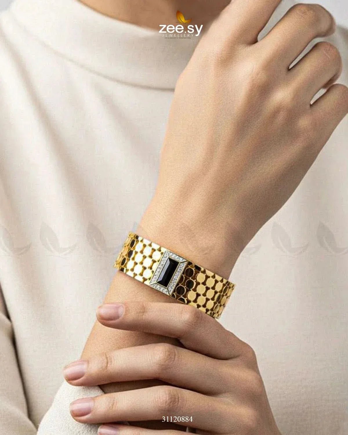 Oval Link Statement Bracelet Bracelet - Zeesy Jewellery Pakistan | Premium Artificial & Imitation Jewellery