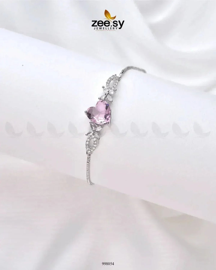 Calcite Bracelets Crystal Pink Bracelet - Zeesy Jewellery Pakistan | Premium Artificial & Imitation Jewellery
