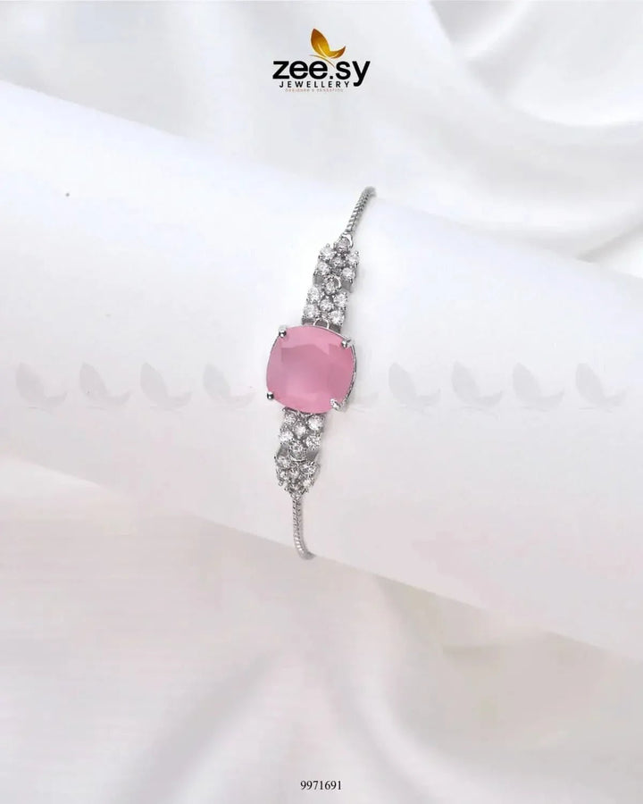 Morganite Bracelets Mint pink Bracelet - Zeesy Jewellery Pakistan | Premium Artificial & Imitation Jewellery