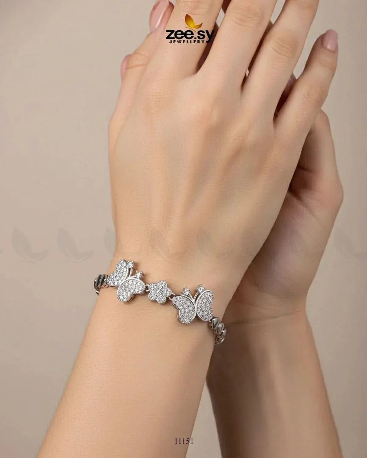 Butterfly Bracelets Bracelet - Zeesy Jewellery Pakistan | Premium Artificial & Imitation Jewellery