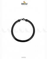 Classic Medium Herringbone Bracelet for Men Black Bracelet - Zeesy Jewellery Pakistan | Premium Artificial & Imitation Jewellery
