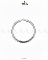 Classic Medium Herringbone Bracelet for Men Silver Bracelet - Zeesy Jewellery Pakistan | Premium Artificial & Imitation Jewellery