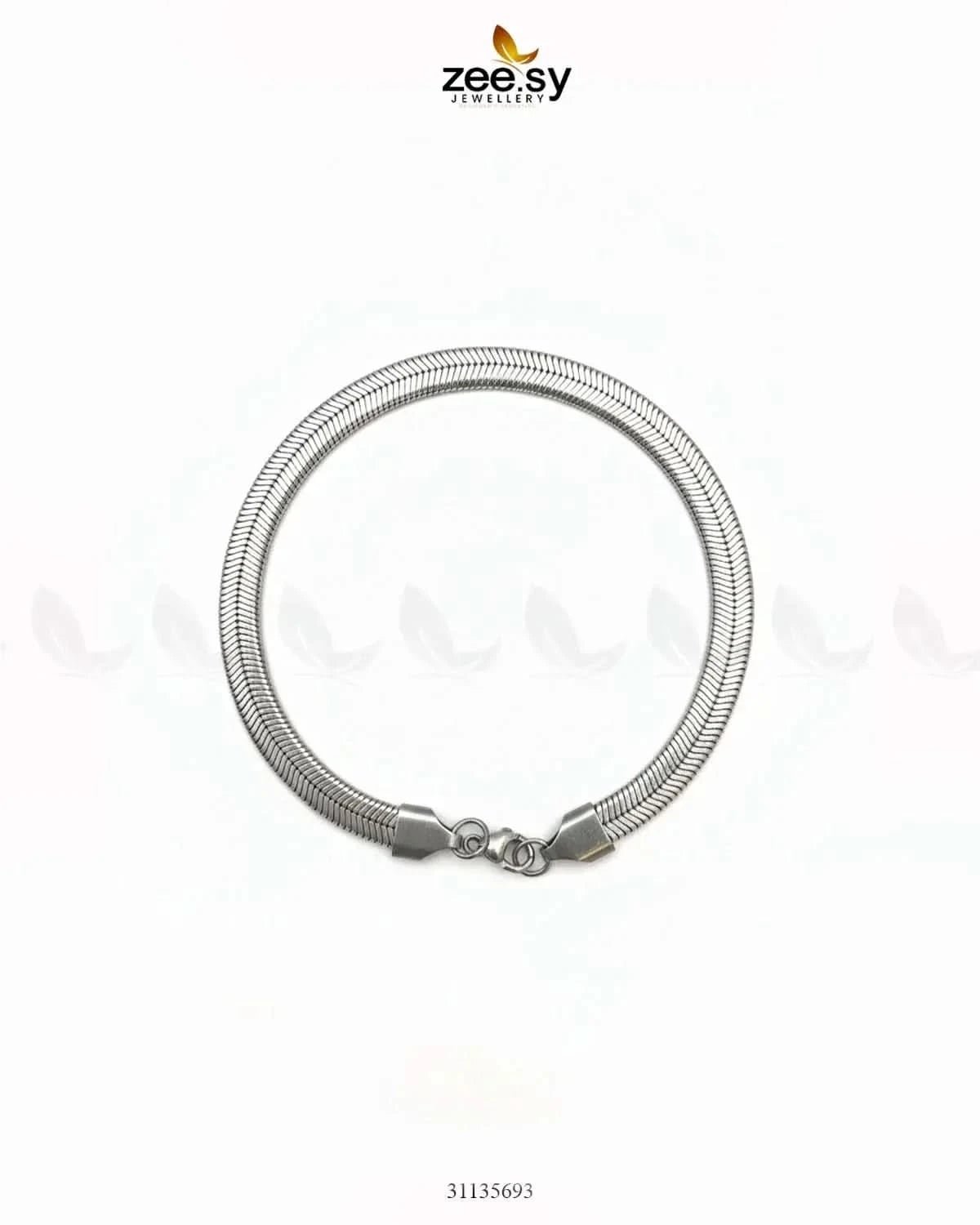 Classic Small Herringbone Bracelet for Men Bracelet - Zeesy Jewellery Pakistan | Premium Artificial & Imitation Jewellery