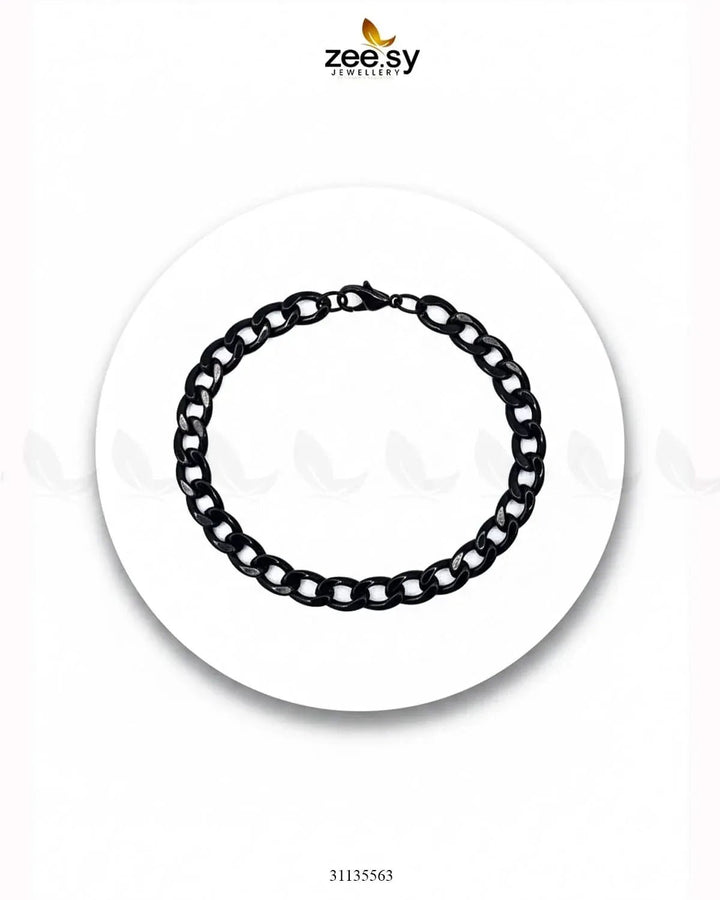Empress Medium Charm Bracelet for Men Black Bracelet - Zeesy Jewellery Pakistan | Premium Artificial & Imitation Jewellery