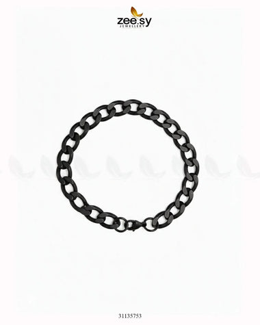 Empress Small Charm Bracelet for Men Black Bracelet - Zeesy Jewellery Pakistan | Premium Artificial & Imitation Jewellery