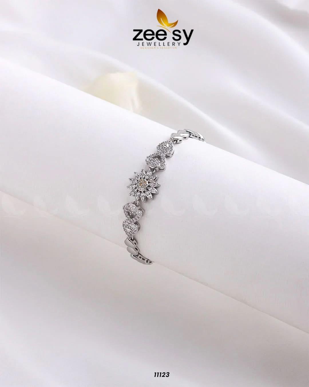 Gilded Bracelets Silver Bracelet - Zeesy Jewellery Pakistan | Premium Artificial & Imitation Jewellery