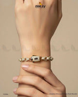 Grandeur Moissanite Charm Style Bracelet Bracelet - Zeesy Jewellery Pakistan | Premium Artificial & Imitation Jewellery