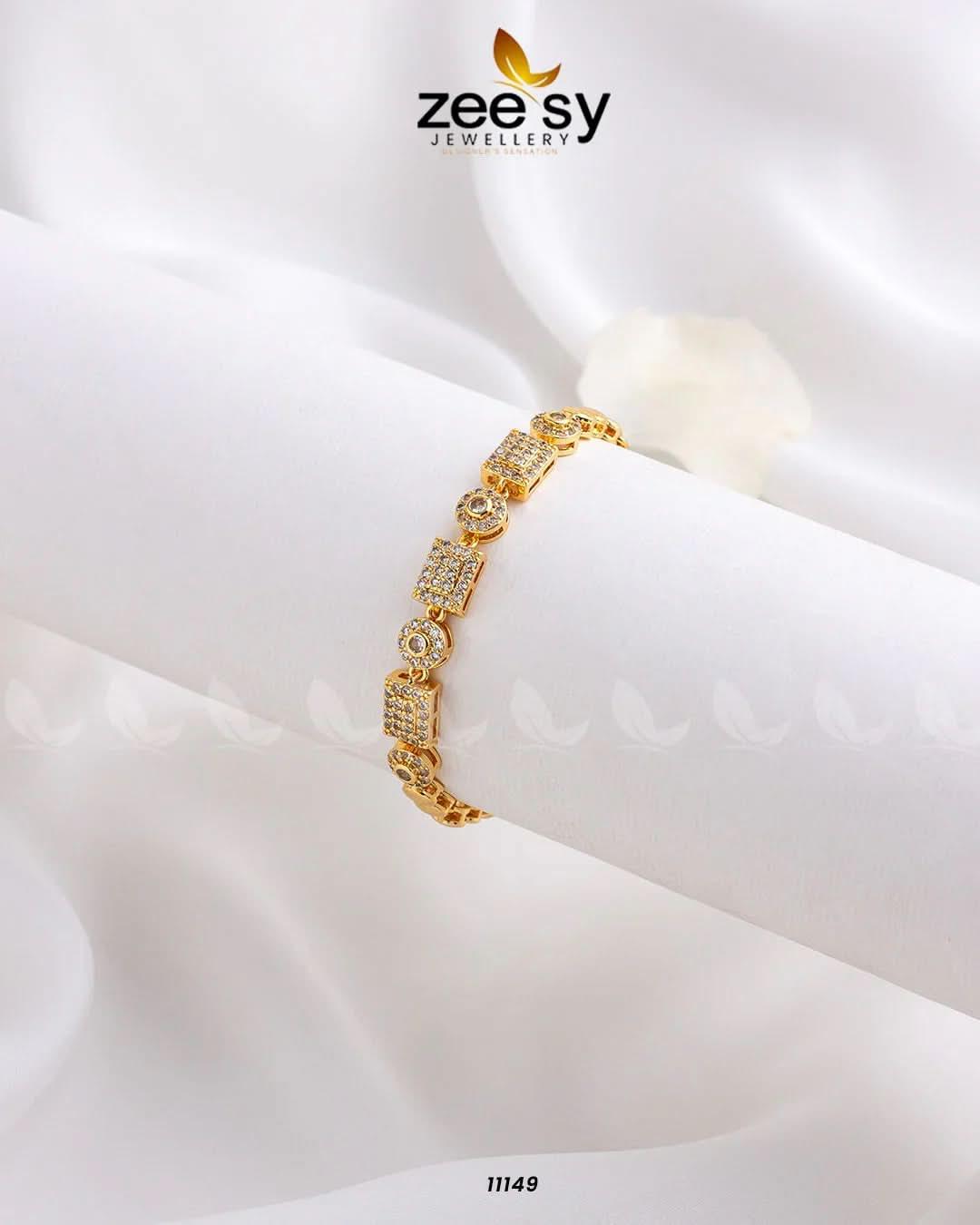 Lattice Bracelets Golden Bracelet - Zeesy Jewellery Pakistan | Premium Artificial & Imitation Jewellery
