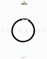 Moon Small Lace Bracelet for Men Black Bracelet - Zeesy Jewellery Pakistan | Premium Artificial & Imitation Jewellery