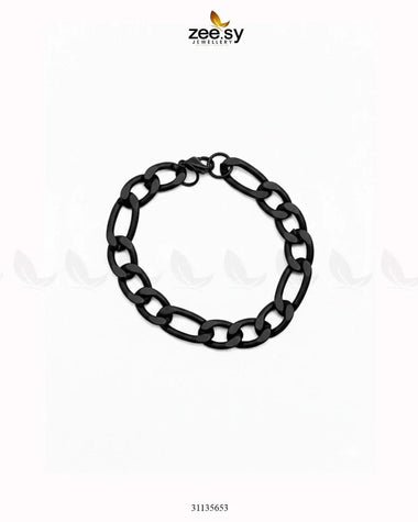 Nova Medium Cheeky Bracelet for Men Black Bracelet - Zeesy Jewellery Pakistan | Premium Artificial & Imitation Jewellery