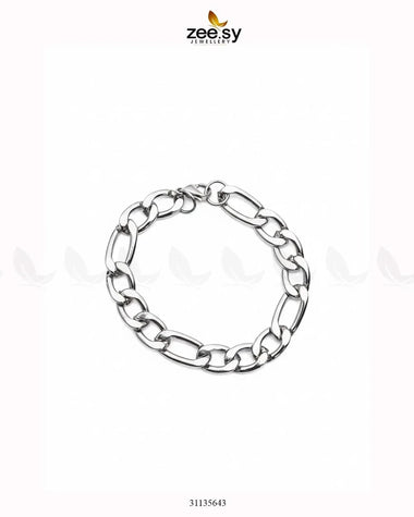 Nova Medium Cheeky Bracelet for Men Silver Bracelet - Zeesy Jewellery Pakistan | Premium Artificial & Imitation Jewellery