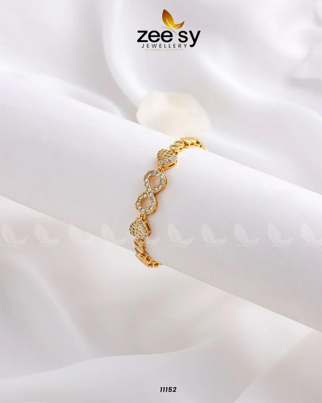 Spring Cuff Bracelets Golden Bracelet - Zeesy Jewellery Pakistan | Premium Artificial & Imitation Jewellery