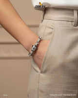Starling Moissanite Charm Style Bracelet Bracelet - Zeesy Jewellery Pakistan | Premium Artificial & Imitation Jewellery