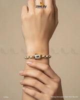 Starling Moissanite Charm Style Bracelet Bracelet - Zeesy Jewellery Pakistan | Premium Artificial & Imitation Jewellery