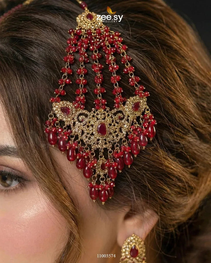 BRIDAL-0205 Bridal Set - Zeesy Jewellery Pakistan | Premium Artificial & Imitation Jewellery