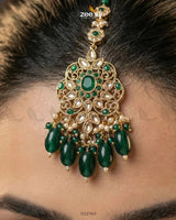 Shahi Qatra CutStone Bridal Set Bridal Set - Zeesy Jewellery Pakistan | Premium Artificial & Imitation Jewellery