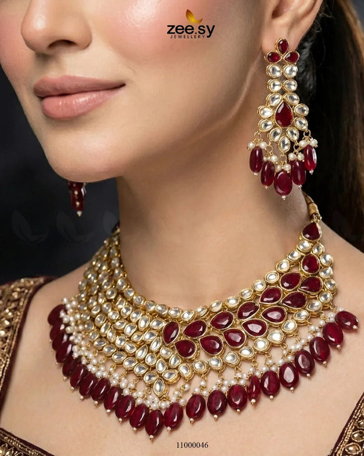 Bridal-0152 Bridal Set - Zeesy Jewellery Pakistan | Premium Artificial & Imitation Jewellery