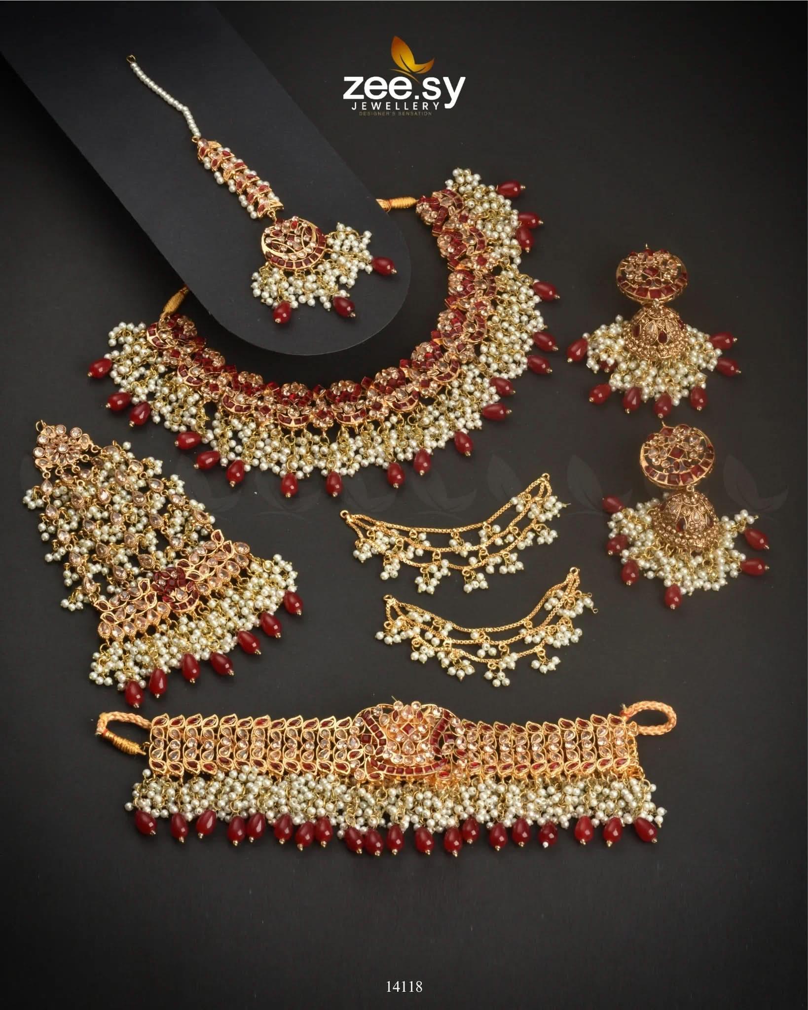Inaya's Bridal Set - Zeesy.pk