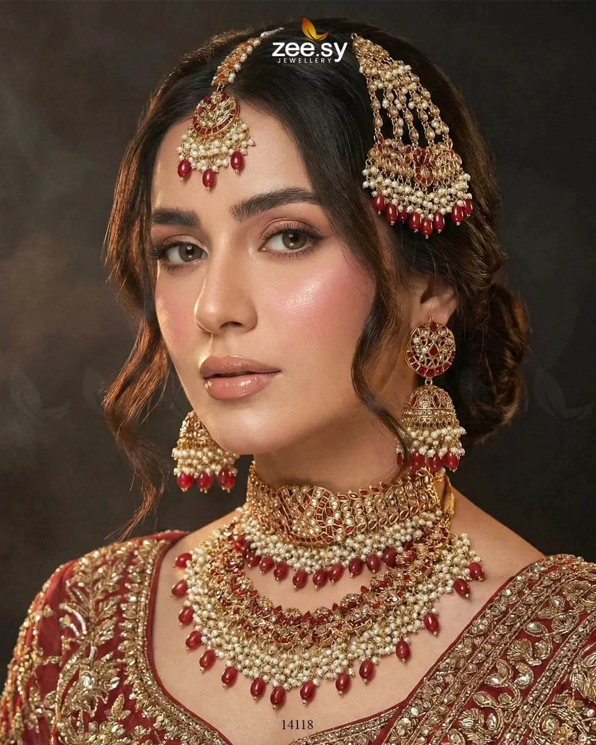 Inaya's Bridal Set - Zeesy.pk