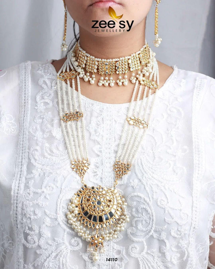 Traditional Bridal Set Bridal Set - Zeesy Jewellery Pakistan | Premium Artificial & Imitation Jewellery