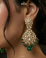 Anarkali Faux Pearl Bridal Set Bridal Set - Zeesy Jewellery Pakistan | Premium Artificial & Imitation Jewellery