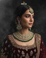 Artisan Elaborate Bridal Set Bridal Set - Zeesy Jewellery Pakistan | Premium Artificial & Imitation Jewellery