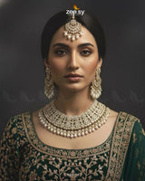 Artisan Elaborate Bridal Set Bridal Set - Zeesy Jewellery Pakistan | Premium Artificial & Imitation Jewellery
