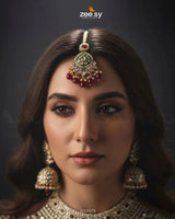 Royal Intricate Crystal Bridal Set Bridal Set - Zeesy Jewellery Pakistan | Premium Artificial & Imitation Jewellery