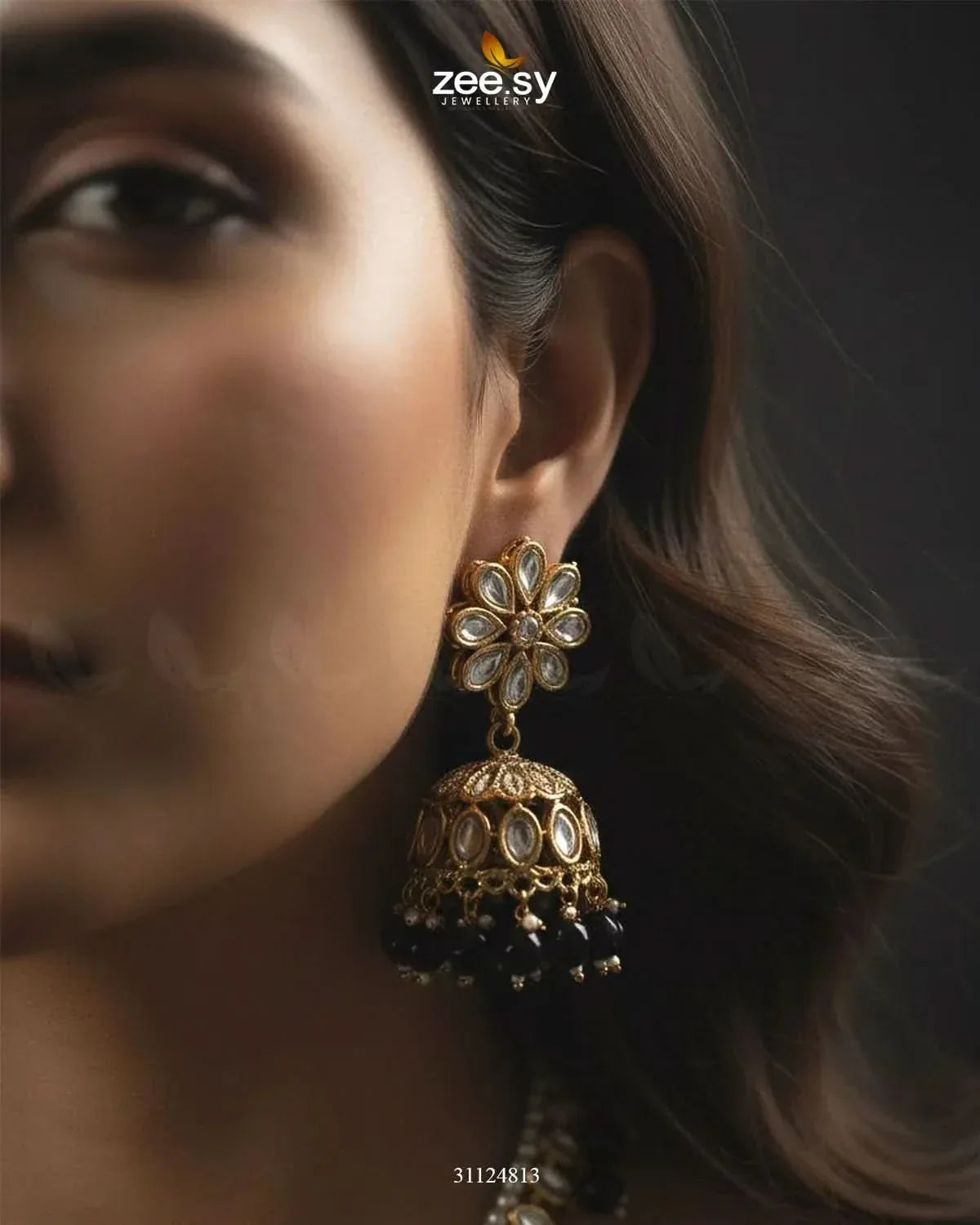 Magnificent Tonal Arch Bridal Set Bridal Set - Zeesy Jewellery Pakistan | Premium Artificial & Imitation Jewellery