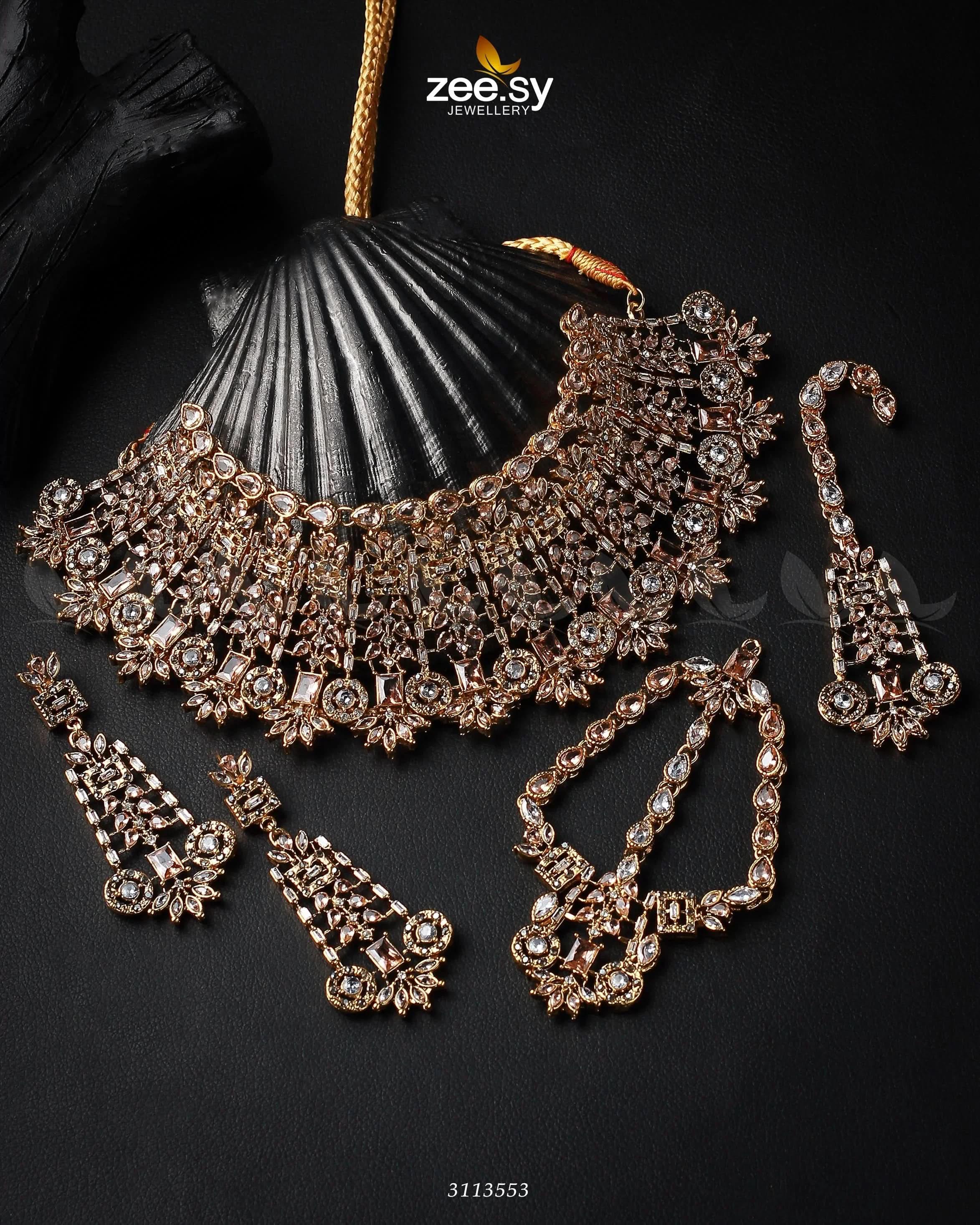 Resham Bridal Set - Zeesy.pk