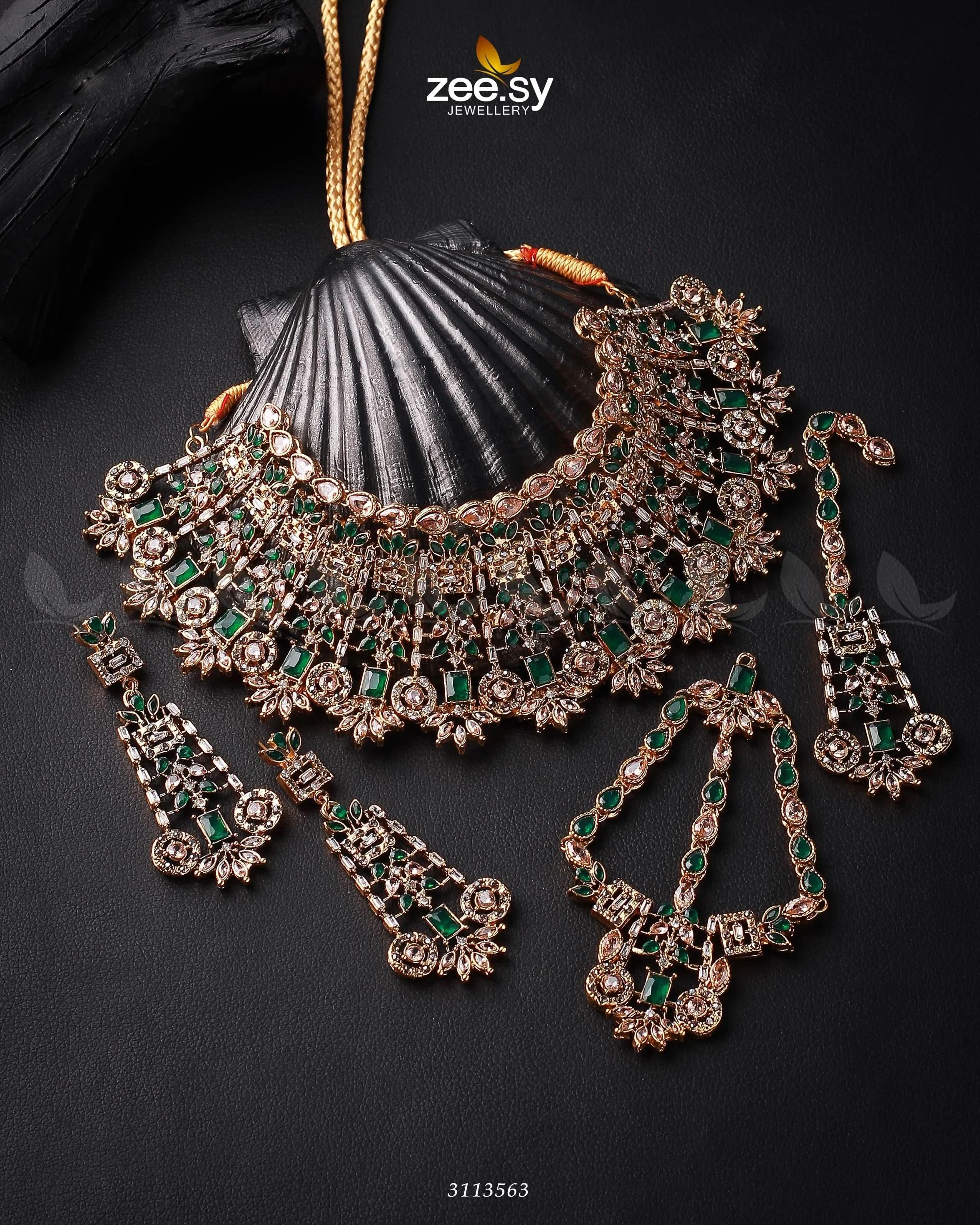 Resham Bridal Set - Zeesy.pk