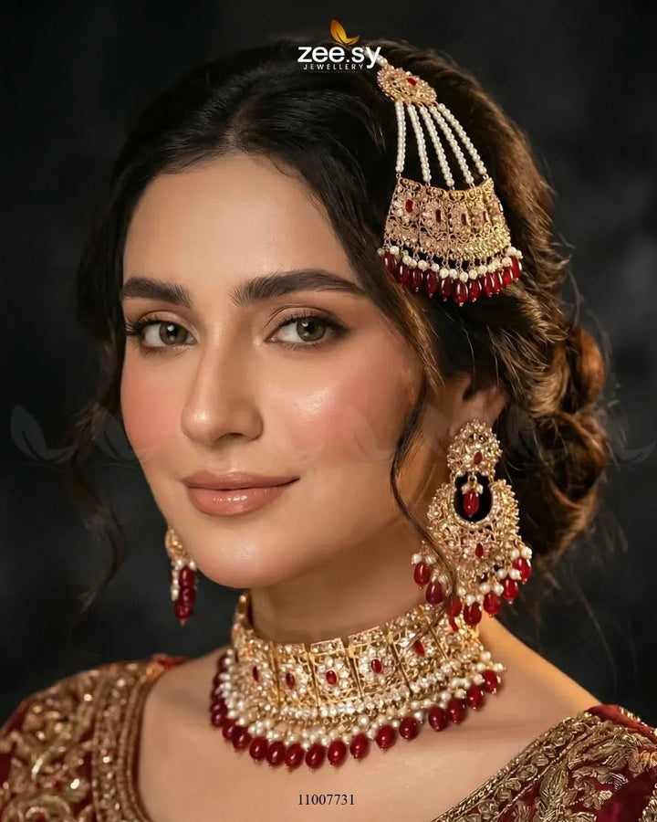 BRIDAL-0263 Bridal Set - Zeesy Jewellery Pakistan | Premium Artificial & Imitation Jewellery