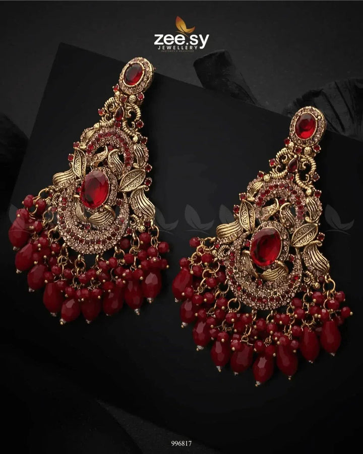 Aristocratic Bridal Set Bridal Set - Zeesy Jewellery Pakistan | Premium Artificial & Imitation Jewellery