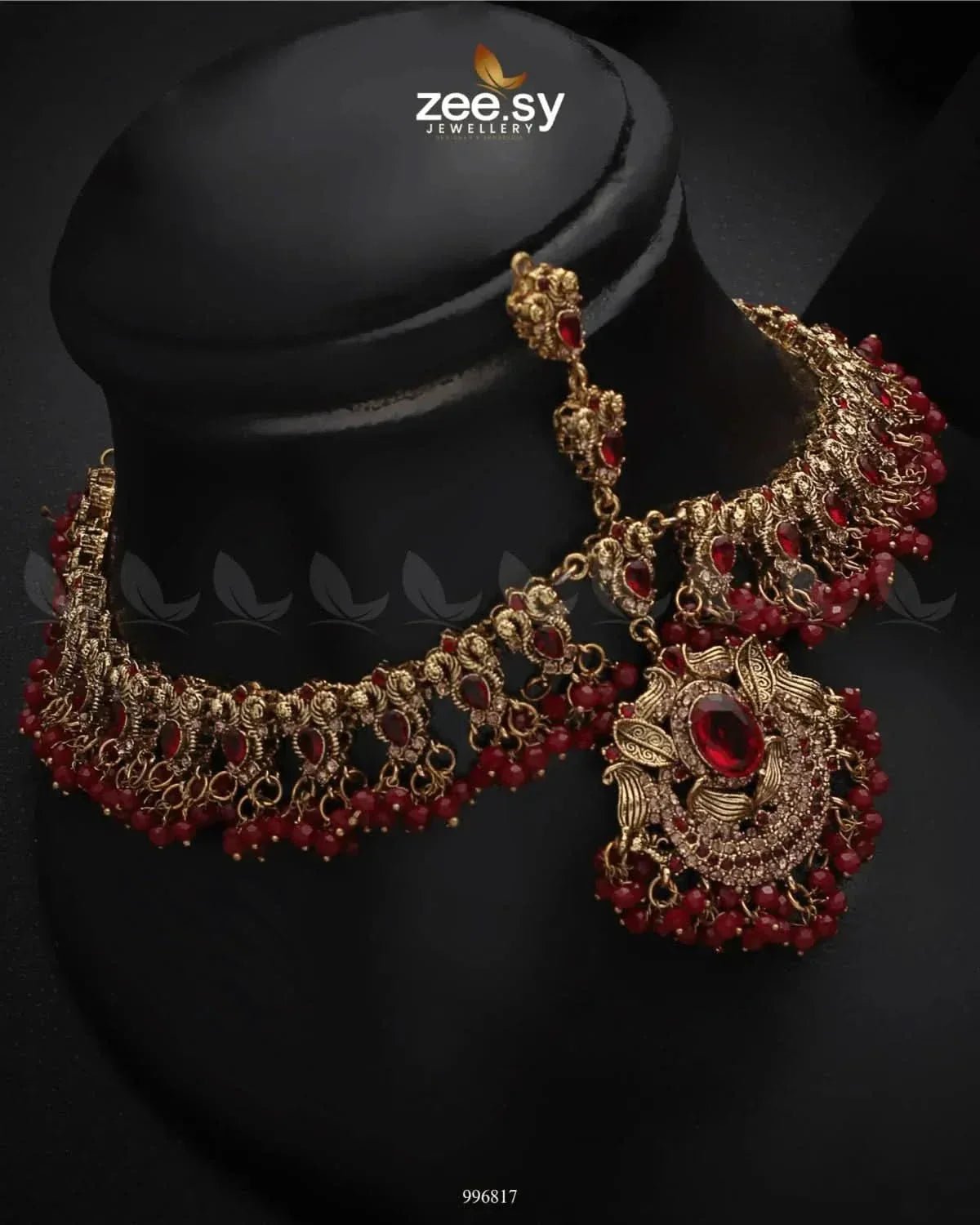 Aristocratic Bridal Set - Zeesy.pk