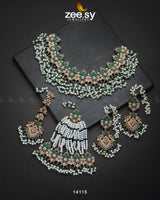 Aurum Bridal Set - Zeesy.pk