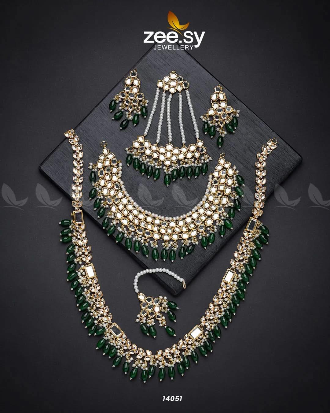 Enigmatic Bridal Set - Zeesy.pk