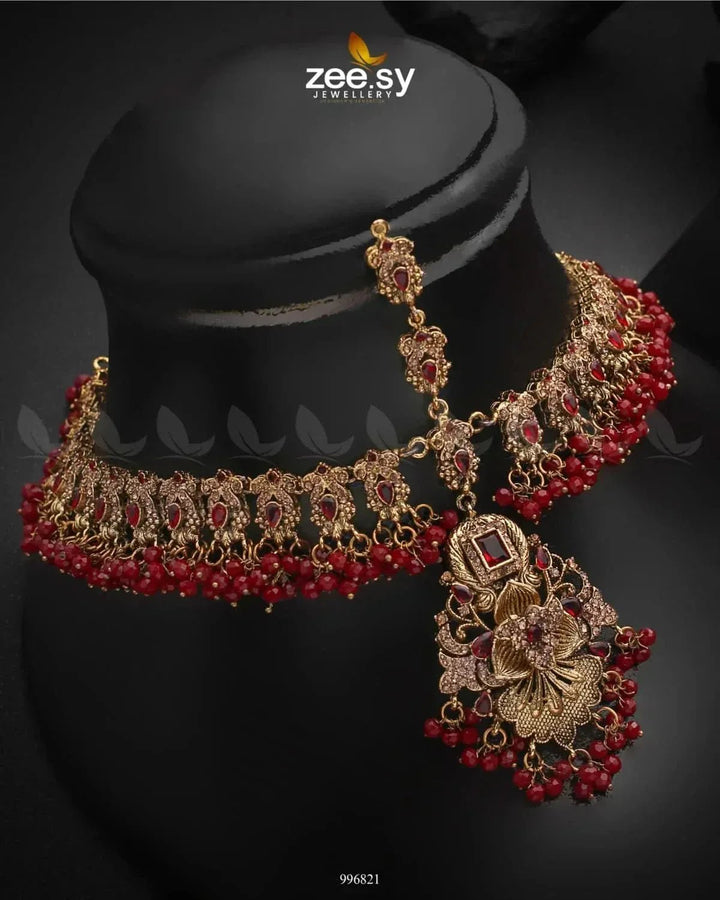 Esra Bridal Set Bridal Set - Zeesy Jewellery Pakistan | Premium Artificial & Imitation Jewellery