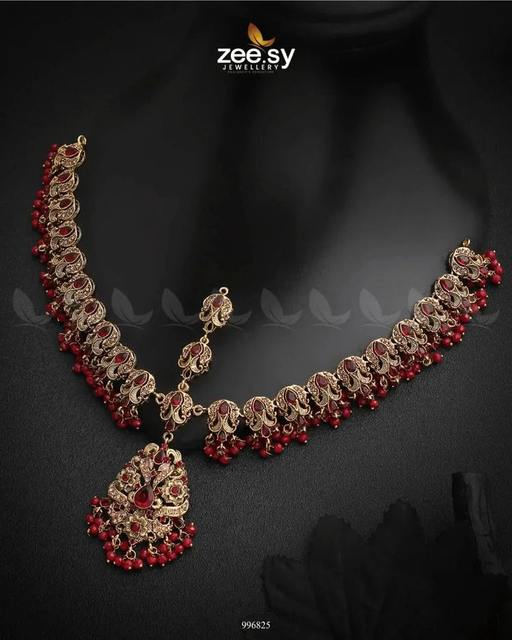 Frithia Bridal Set Bridal Set - Zeesy Jewellery Pakistan | Premium Artificial & Imitation Jewellery