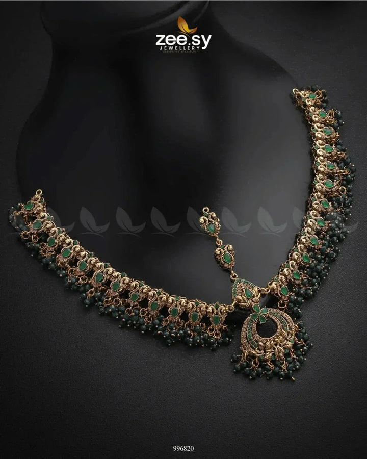 Hadiqa Bridal Set Bridal Set - Zeesy Jewellery Pakistan | Premium Artificial & Imitation Jewellery