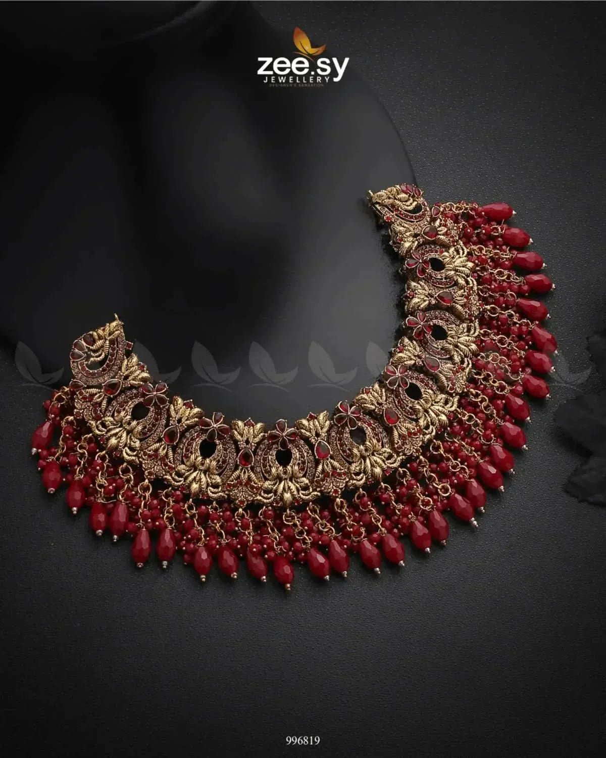 Hadiqa Bridal Set - Zeesy.pk